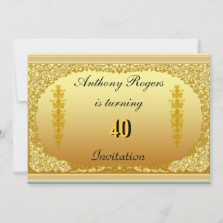 Einladung Elegante Geburtstagsparty