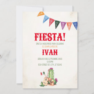 EINLADUNG FIESTA MEXICANA