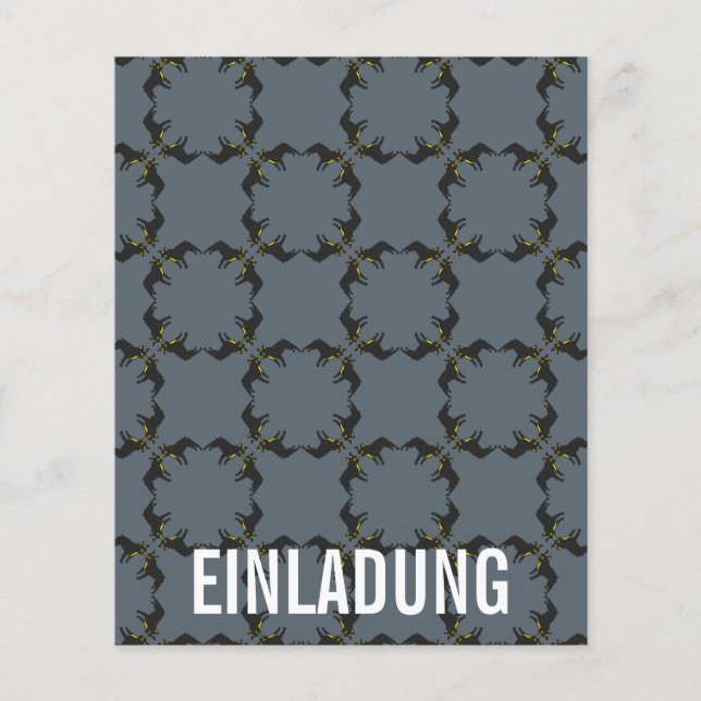 Einladung Flyer (Vorne)