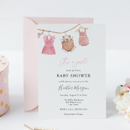 Einladung für die Dusche von Classic Baby