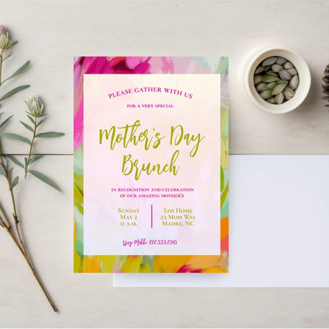 Einladung für elegante Mütter (Von Creator hochgeladen)