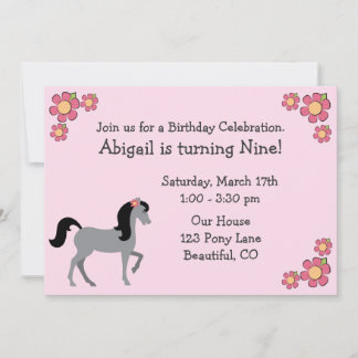 Einladung für Mädchen zum Geburtstag