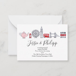 Einladung für maßgeschneiderte Hochzeiten