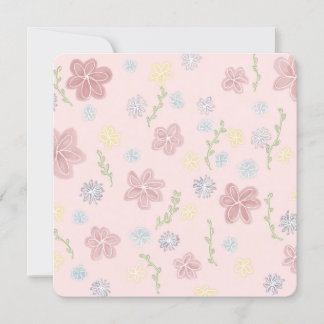 Einladung, Größe: 5,25" x 5,25", Papier: Einladung