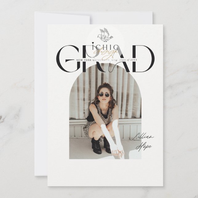 Einladung, Größe: 5" x 7" Einladung (Vorderseite)