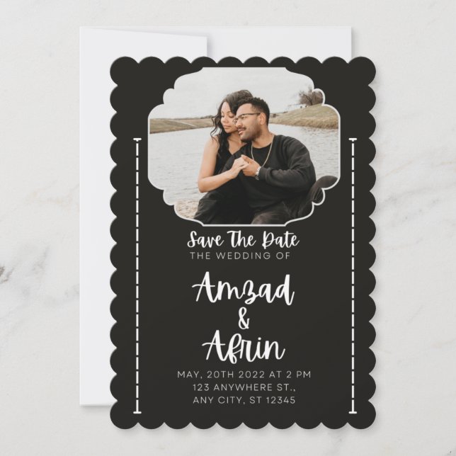 Einladung, Größe: 5" x 7", Papier: Matte, Enve Einladung (Vorderseite)