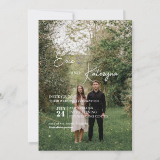 Einladung, Größe: 5" x 7", Papier: Matte, Enve Einladung