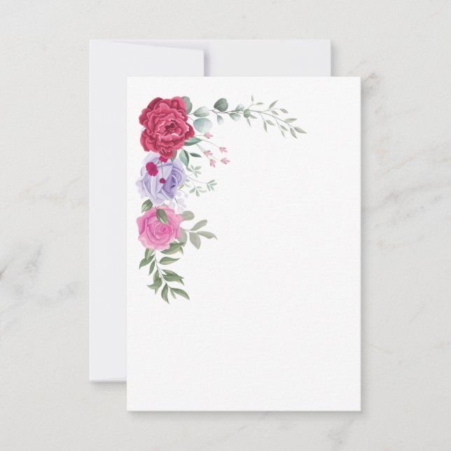 Einladung, Größe: 5" x 7", Papier: Matte, Enve Einladung (Vorderseite)