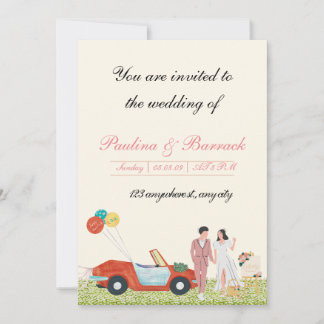 Einladung, Größe: 5" x 7", Papier: Matte, Enve Einladung