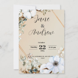 Einladung, Größe: 5" x 7", Papier: Matte, Enve Einladung