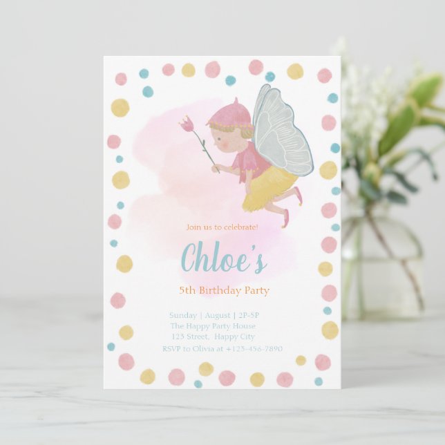 Einladung, Größe: 5" x 7", Papier: Matte, Enve Einladung (Stehend Vorderseite)