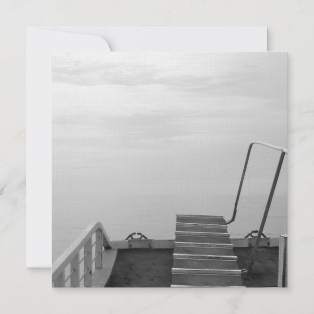 Einladung/Grußkarte - Foto Titanic Einladung (Vorderseite)