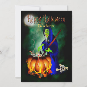 Einladung Halloween-Party Haggard Hexenbrauerei