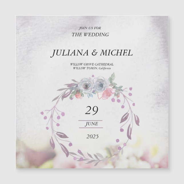 Einladung Hochzeit (Vorderseite)