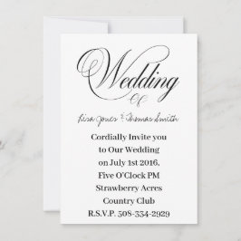 Einladung Hochzeit