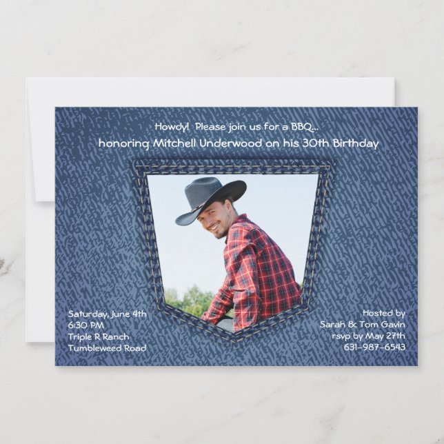 Einladung im Pocket Foto (Vorderseite)