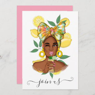 Einladung im Sommer Junggeselinnen-Abschied