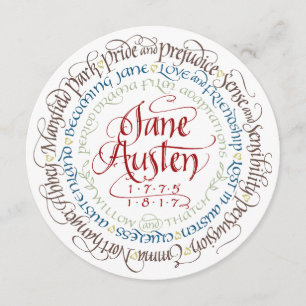 Einladung - Jane Austen-Zeitraum-Drama-Anpassungen