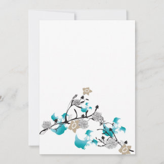 Einladung japanischer Blume