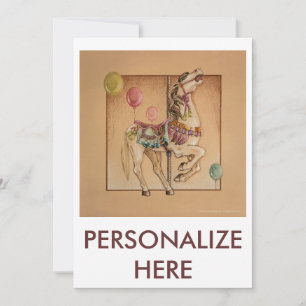 Einladung - Karten für die Ankündigung - Happy Hor