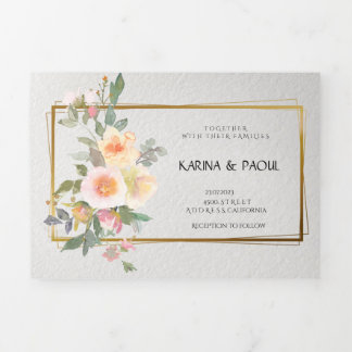 Einladung mit doppelter Schreibschrift