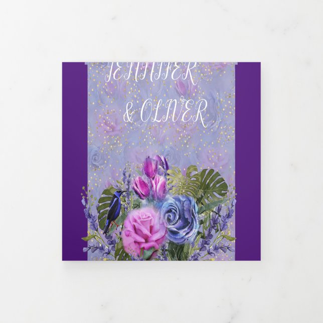 Einladung mit doppelter Schreibschrift (Cover)