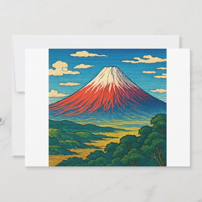 Einladung Mount Fuji (Vorderseite)