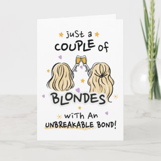 Einladung "Nur ein paar Blondinen"