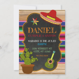 EINLADUNG PARA FIESTA MEXICANA