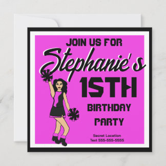 Einladung Pink Cheer #2