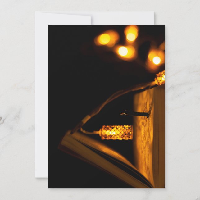 Einladung Postkarte 5" x 7" (Vorderseite)