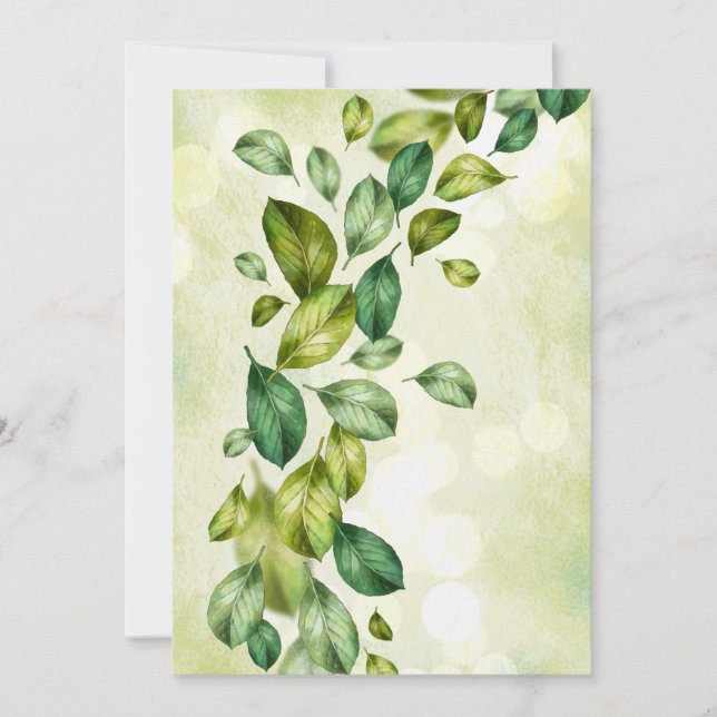 Einladung Postkarte 5" x 7" (Vorderseite)