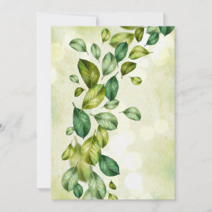 Einladung Postkarte 5" x 7"