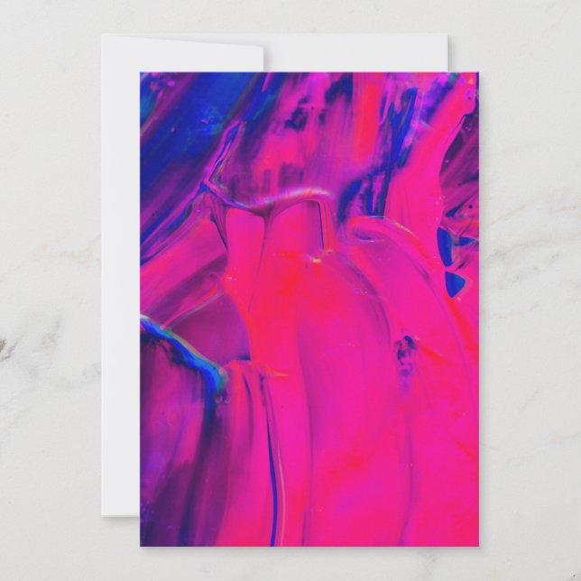 Einladung Postkarte 5" x 7" (Vorderseite)