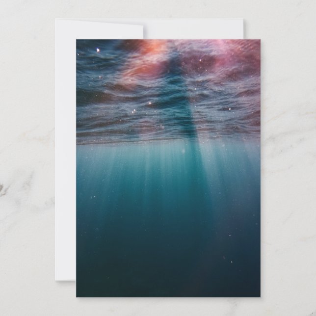 Einladung Postkarte 5" x 7" (Vorderseite)