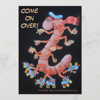 Einladung - Rollapilla für Kinder