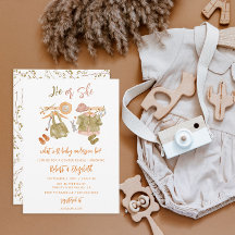 Einladung rustikaler Geschlechter, er oder sie