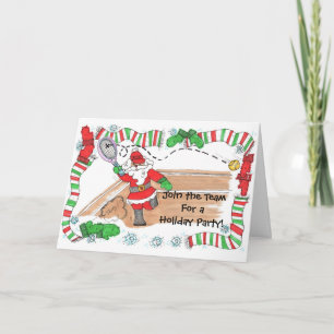 Einladung - Santa On Court