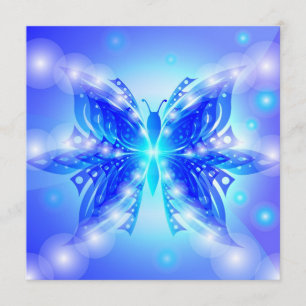 Einladung Schmetterling Abstrakt