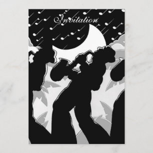 Einladung Schwarz-Weiß-Jazz