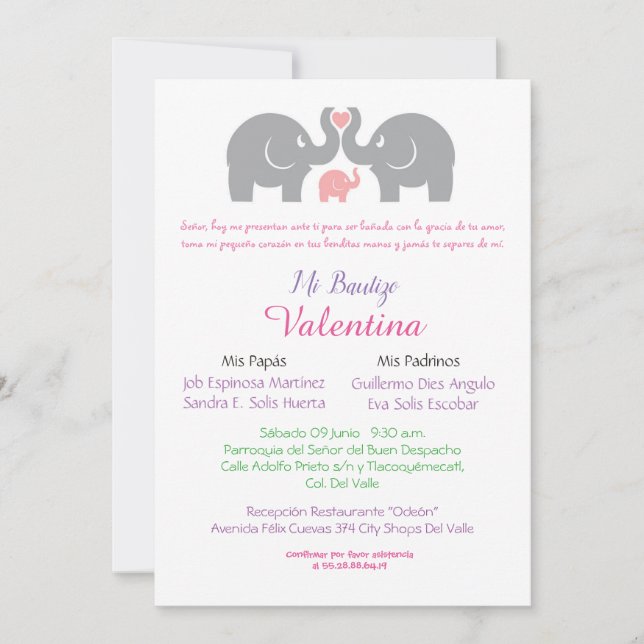 einladung Taufe (Vorderseite)