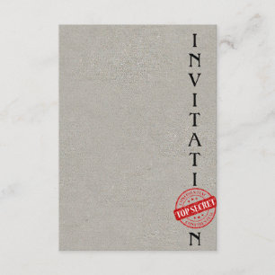 Einladung Top Secret Corporate
