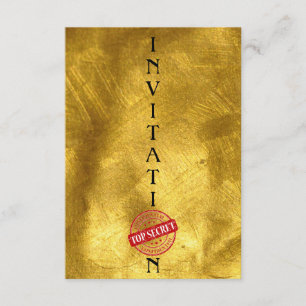 Einladung Top Secret Dance