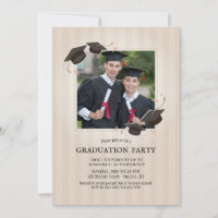 Einladung unserer Graduate Foto Graduation Party