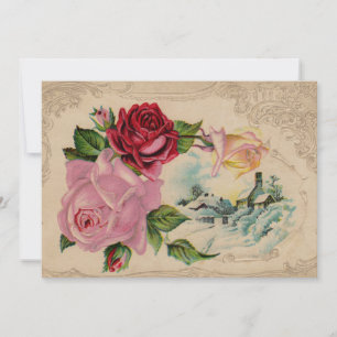 Einladung Victorian Winterrosen