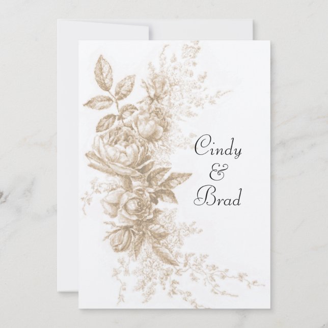 Einladung Vintage BluthochSpray (Rückseite)