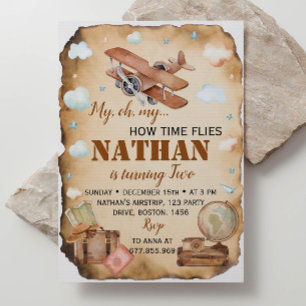 Einladung Vintager Luftfahrzeuge zum Geburtstag