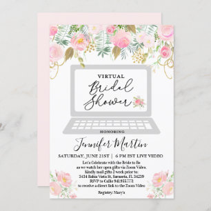 Einladung virtueller Brautpartys