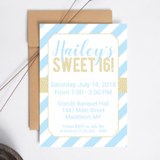 Einladung von 16 . Geburtstag zum Geburtstag