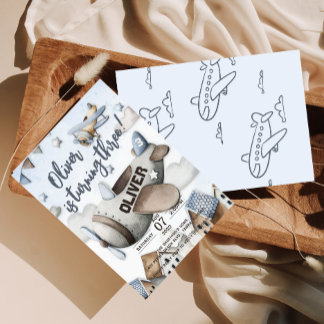 Einladung von 3 Kindergeburtstagen